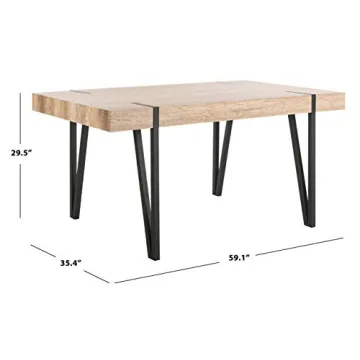 Rustic Industrial Dining Table for Modern Homes