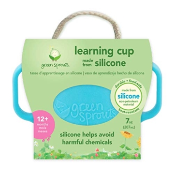 Green Sprouts Learning Cup | Safe Silicone for Toddlers