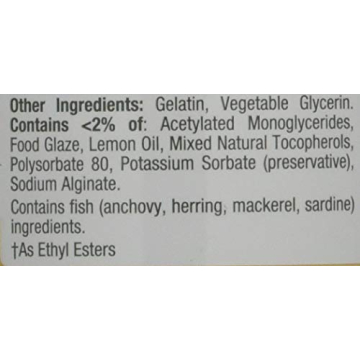 Nature's Bounty Mini Fish Oil Softgels for Heart Health