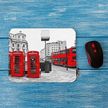 Mugod London City Mouse Pad Non-Slip Design for All Uses
