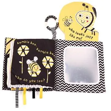 MALOMME Quiet Book, Soft Books for Babies First Book Crinkle Cloth Baby Books for Infants Babies Kids Toddler Fabric Baby's First Soft Activity Books Early Educational Baby Toys Baby Gift