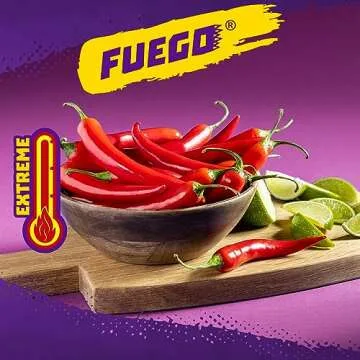 Takis Fuego 40 pc / 1 oz Multipack, Hot Chili Pepper & Lime Flavored Extreme Spicy Rolled Tortilla C...