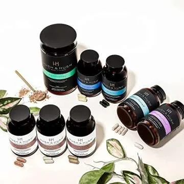 Hush & Hush SkinCapsule™ Hydrate+ - Skin Care Beauty Supplement - Promotes Anti-Aging - Glowing Skin with Hyaluronic Acid, Cococin & Ceramosides - Vegan, Non-GMO, Gluten Free - 60 Capsules