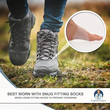 Arch Support Gel Sleeves for Plantar Fasciitis Relief