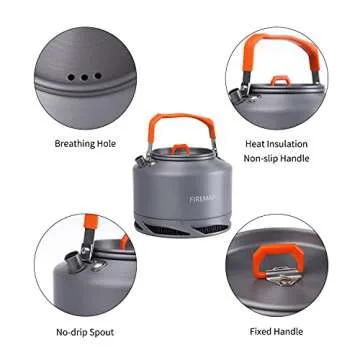 Fire-Maple XT2 Tea Kettle | Ideal for Camping & Hiking