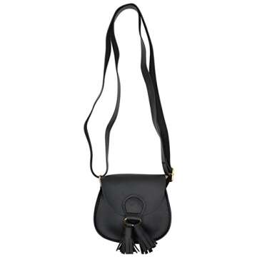 JUMISEE Kids Girls Toddler Mini Shoulder Purse Crossbody Bag with Tassel