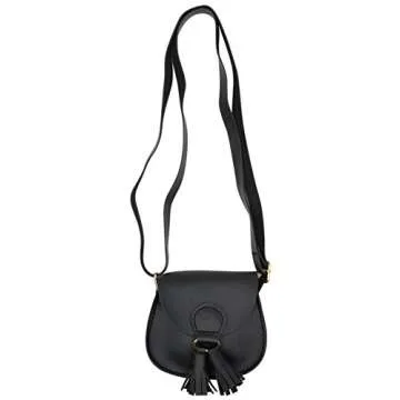 JUMISEE Kids Girls Toddler Mini Shoulder Purse Crossbody Bag with Tassel