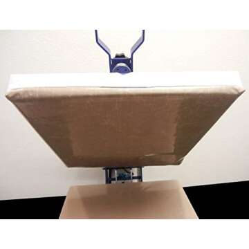 Heat Press Platen Wrap Cover, Non-Stick High Temperature Resistant Teflon Protector for Protecting Sublimation Heat Pressing Machine Plate from Residue, Inks, Scratches (15x15 Inch)