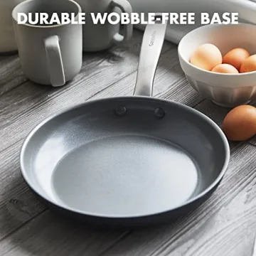 GreenPan Chatham Hard Anodized Healthy Ceramic Nonstick, 12" Frying Pan Skillet, PFAS-Free, Dishwasher Safe, Oven Safe, Gray
