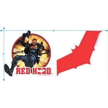 Red Hood Jason Todd Graphic T-Shirt for Superhero Fans