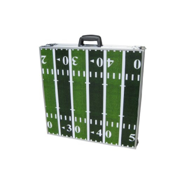 Football Field Beer Pong Table with Predrilled Cup Holes