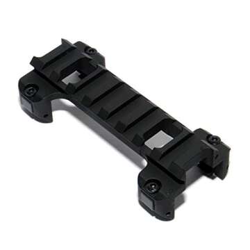 WOLTIS Rail Mount Adaptor - Scope Claw Mount Picatinny Rail Mount, Fits for MP5 G3 8 Slots(Aluminumn...