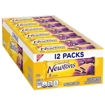 Fig Newtons Soft Chewy Cookies - 48 Snack Packs