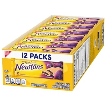 Fig Newtons Soft Chewy Cookies - 48 Snack Packs