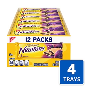 Fig Newtons Soft Chewy Cookies - 48 Snack Packs
