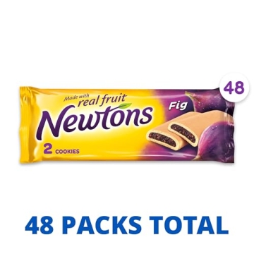 Fig Newtons Soft Chewy Cookies - 48 Snack Packs