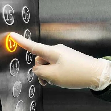 Clinivex Disposable Vinyl Gloves 100pcs - Latex Free