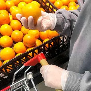 Clinivex Disposable Vinyl Gloves 100pcs - Latex Free