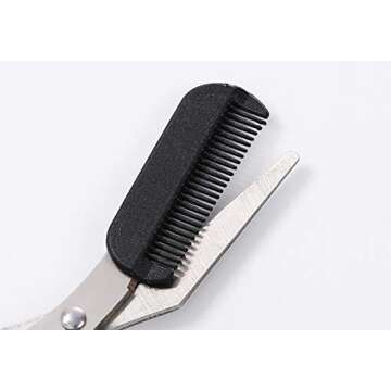 XINGZI Eyebrow Trimmer Comb & Scissors Set - Beauty Tool