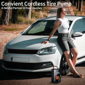 Lazyshine 150 PSI Cordless Portable Air Pump