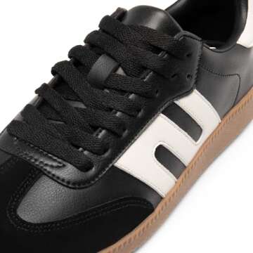 DREAM PAIRS Women's Comfortable Retro-Inspired Sneakers