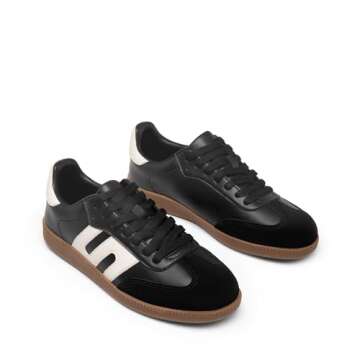 DREAM PAIRS Women's Comfortable Retro-Inspired Sneakers