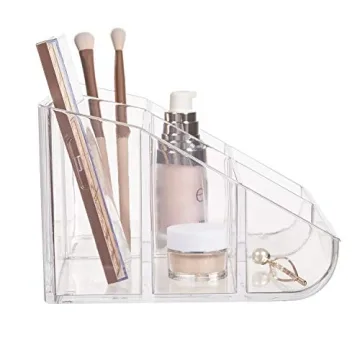 STORi Clear Plastic Vanity Makeup Organizer for Beauty Items