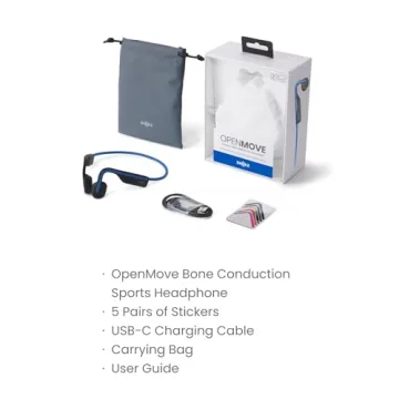 SHOKZ OpenMove Bluetooth Sport Headphones - Sweatproof