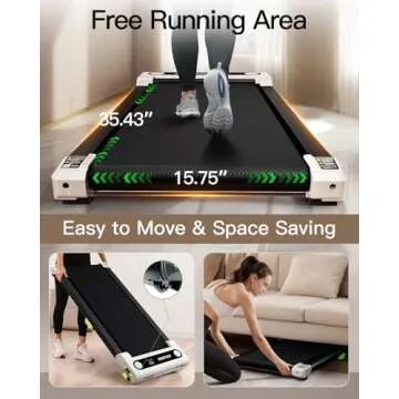 Akluer Walking Pad with Incline, Incline Walking Pad Treadmill for Home, 2.5 HP Under Desk Treadmill Small with Remote Control, Walking Pad Small Treadmill with LED Display