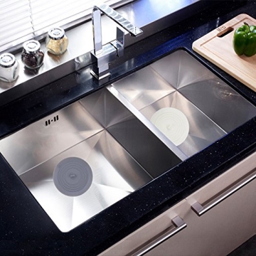 V-TOP Tub Stoppers Pack, Silicone Drain Plugs for Bath