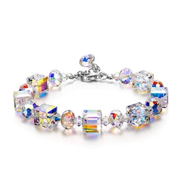 LADY COLOUR Crystals Bracelets - Stunning Birthday Gifts for Women