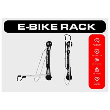Steadyrack Bike Racks - eBike Rack - Wall Mounted Bike Rack Storage Solution for Your Home, Garage, ...