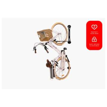 Steadyrack Bike Racks - eBike Rack - Wall Mounted Bike Rack Storage Solution for Your Home, Garage, or Bike Park - 2 Pack