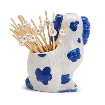 Two's Company Staffordshire Dog Mini Ginger Jar Gift