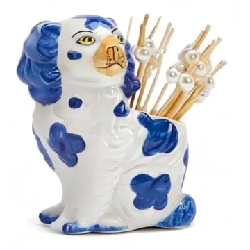 Two's Company Staffordshire Dog Mini Ginger Jar Gift