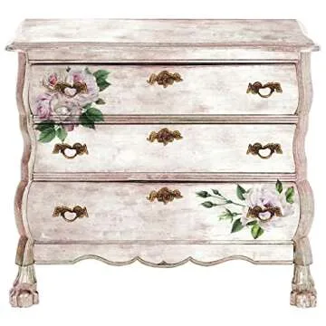 Redesign Decor Transfers-Delicate Roses 6"x12" 655350653484