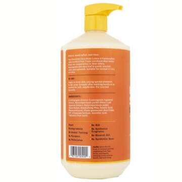 Alaffia EveryDay Shea Body Lotion - Normal to Very Dry Skin, Moisturizing Support for Hydrated, Soft...