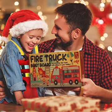 Montessori Toddler Busy Board - Fun Learning Activity