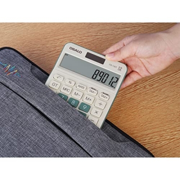 Desktop Calculator with Large LCD Display for Easy Use