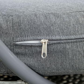 Outsunny Wicker Egg Chair - Stylish 360 Outdoor Relaxation