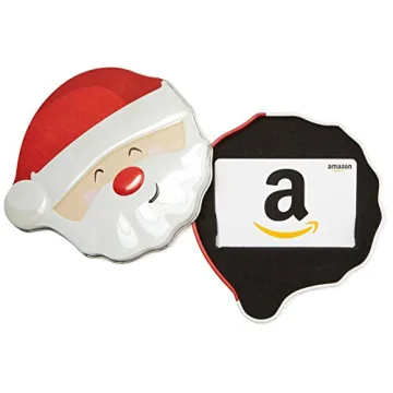 Amazon Gift Card in a Santa Smile Tin for Every Occasion