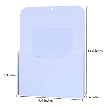 Antner Magnetic File Holder 2 Pack - Organize with Ease