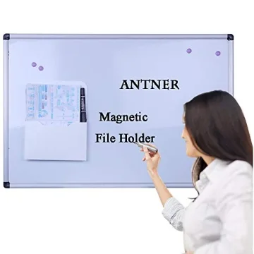 Antner Magnetic File Holder 2 Pack - Organize with Ease