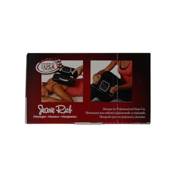 Jeanie Rub Variable Speed Massager for Deep Muscle Relief