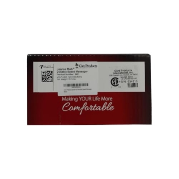 Jeanie Rub Variable Speed Massager for Deep Muscle Relief