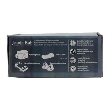 Jeanie Rub Variable Speed Massager for Deep Muscle Relief