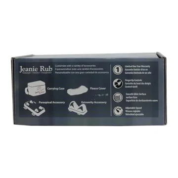 Jeanie Rub Variable Speed Massager for Deep Muscle Relief