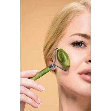 Jade Roller Face Massager for Radiant, Ageless Skin