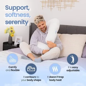 Contour Swan Original Body Pillow for Ultimate Comfort