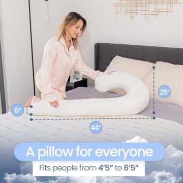 Contour Swan Original Body Pillow for Ultimate Comfort
